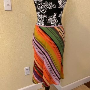 Vintage multi colored Casual Corner Skirt